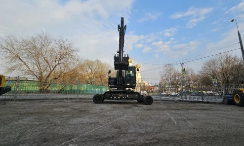 Экскаватор колесно-гусеничный HZM X120