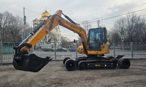 Экскаватор колесно-гусеничный HZM X9