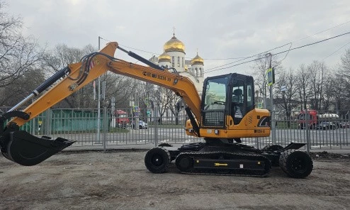 Экскаватор колесно-гусеничный HZM X9